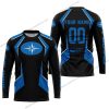 LIMITED EDITION - CUSTOM NAME POLARIS - BLUE - JERSEY