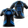 LIMITED EDITION - CUSTOM NAME POLARIS - BLUE - T-SHIRT