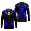 LIMITED EDITION - CUSTOM NAME REDBULL - BLUE - JERSEY