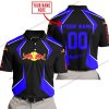 LIMITED EDITION - CUSTOM NAME REDBULL - BLUE - POLO
