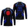 LIMITED EDITION - CUSTOM NAME SUZUKI - BLUE - JERSEY