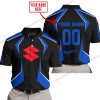 LIMITED EDITION - CUSTOM NAME SUZUKI - BLUE - POLO