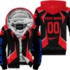 LIMITED EDITION - CUSTOM NAME SUZUKI - RED - FLEECE ZIP HOODIE
