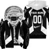 LIMITED EDITION - CUSTOM NAME TRIUMPH - WHITE - FLEECE ZIP HOODIE