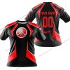 LIMITED EDITION - CUSTOM NAME YAMAHA - RED - T-SHIRT