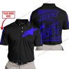 PREMIUM JUST FCKN GONNA SEND IT – CUSTOM NAME – ALPINESTARS – BLUE BLACK - POLO SHIRT