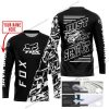 PREMIUM MX - LIMITED EDITION JUST FCKN GONNA SEND IT - CUSTOM NAME - FOX RACING - BLACK - JERSEY