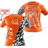 PREMIUM MX - LIMITED EDITION JUST FCKN GONNA SEND IT - CUSTOM NAME - FOX RACING - ORANGE - T-SHIRT