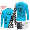 PREMIUM MX - LIMITED EDITION JUST FCKN GONNA SEND IT - CUSTOM NAME - FOX RACING - SKY BLUE - JERSEY