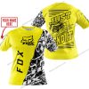 PREMIUM MX - LIMITED EDITION JUST FCKN GONNA SEND IT - CUSTOM NAME - FOX RACING - YELLOW - T-SHIRT