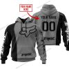 PREMIUM MX - CUSTOM NAME - FOX RACING - GREY