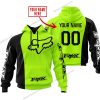 PREMIUM MX - CUSTOM NAME - FOX RACING -NEON