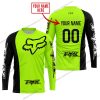 PREMIUM MX - CUSTOM NAME - FOX RACING - NEON - JERSEY