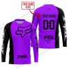 PREMIUM MX - CUSTOM NAME - FOX RACING - PURPLE - JERSEY