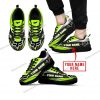PREMIUM MX SNEAKERS - CUSTOM NAME - FOX RACING  - NEON