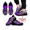 PREMIUM MX SNEAKERS - CUSTOM NAME - FOX RACING  - PURPLE