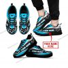 PREMIUM MX SNEAKERS - CUSTOM NAME - FOX RACING  - SKY BLUE