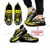 PREMIUM MX SNEAKERS - CUSTOM NAME - FOX RACING  - YELLOW