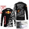 PREMIUM MX - LIMITED EDITION JUST FCKN GONNA SEND IT - CUSTOM NAME - REDBULL - BLACK - JERSEY