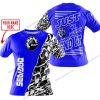 PREMIUM MX - LIMITED EDITION JUST FCKN GONNA SEND IT - CUSTOM NAME - SEA DOO - BLUE - T-SHIRT