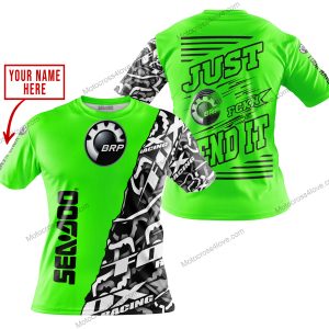 PREMIUM MX - LIMITED EDITION JUST FCKN GONNA SEND IT - CUSTOM NAME - SEA DOO - GREEN - T-SHIRT