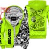 PREMIUM MX - LIMITED EDITION JUST FCKN GONNA SEND IT - CUSTOM NAME - SEA DOO - NEON - FLEECE ZIP HOOODIE