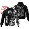 PREMIUM MX - LIMITED EDITION JUST FCKN GONNA SEND IT - CUSTOM NAME - SKI-DOO - BLACK