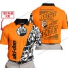 PREMIUM MX - LIMITED EDITION JUST FCKN GONNA SEND IT - CUSTOM NAME - SKI-DOO - ORANGE - POLO SHIRT