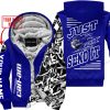 PREMIUM MX - LIMITED EDITION JUST FCKN GONNA SEND IT - CUSTOM NAME - CAN AM- NAVY - FLEECE ZIP HOOODIE