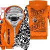 PREMIUM MX - LIMITED EDITION JUST FCKN GONNA SEND IT - CUSTOM NAME - CAN AM- ORANGE - FLEECE ZIP HOOODIE