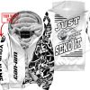 PREMIUM MX - LIMITED EDITION JUST FCKN GONNA SEND IT - CUSTOM NAME - CAN AM- WHITE - FLEECE ZIP HOOODIE