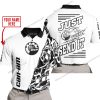 PREMIUM MX - LIMITED EDITION JUST FCKN GONNA SEND IT - CUSTOM NAME - CAN AM- WHITE - POLO SHIRT