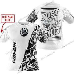 PREMIUM MX - LIMITED EDITION JUST FCKN GONNA SEND IT - CUSTOM NAME - CAN AM- WHITE - T-SHIRT