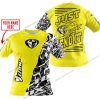 PREMIUM MX - LIMITED EDITION JUST FCKN GONNA SEND IT - CUSTOM NAME - THOR - YELLOW - T-SHIRT