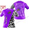 PREMIUM MX - LIMITED EDITION JUST FCKN GONNA SEND IT - CUSTOM NAME - TROY LEE DESIGNS - PURPLE - T-SHIRT