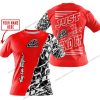 PREMIUM MX - LIMITED EDITION JUST FCKN GONNA SEND IT - CUSTOM NAME - TROY LEE DESIGNS - RED - T-SHIRT