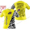 PREMIUM MX - LIMITED EDITION JUST FCKN GONNA SEND IT - CUSTOM NAME - TROY LEE DESIGNS - YELLOW - T-SHIRT