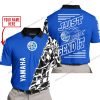 PREMIUM MX - LIMITED EDITION JUST FCKN GONNA SEND IT - CUSTOM NAME - YAMAHA - BLUE - POLO SHIRT