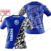 PREMIUM MX - LIMITED EDITION JUST FCKN GONNA SEND IT - CUSTOM NAME - YAMAHA - BLUE - T-SHIRT