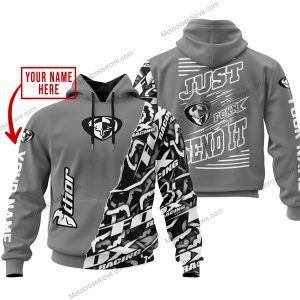 PREMIUM MX - LIMITED EDITION JUST FCKN GONNA SEND IT - CUSTOM NAME - THOR - GREY