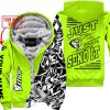 PREMIUM MX - LIMITED EDITION JUST FCKN GONNA SEND IT - CUSTOM NAME - THOR - NEON - FLEECE ZIP HOODIE