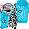 PREMIUM MX - LIMITED EDITION JUST FCKN GONNA SEND IT - CUSTOM NAME - THOR - SKY BLUE - FLEECE ZIP HOOODIE