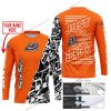 PREMIUM MX - LIMITED EDITION JUST FCKN GONNA SEND IT - CUSTOM NAME - TROY LEE DESIGNS - ORANGE - JERSEY