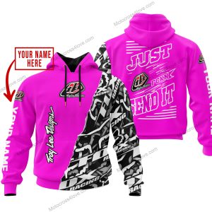 PREMIUM MX - LIMITED EDITION JUST FCKN GONNA SEND IT - CUSTOM NAME - TROY LEE DESIGNS - PINK