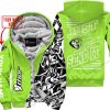 PREMIUM MX - LIMITED EDITION JUST FCKN GONNA SEND IT - CUSTOM NAME - THOR - GREEN 1 - FLEECE ZIP HOOODIE