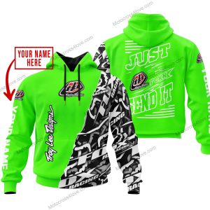 PREMIUM MX - LIMITED EDITION JUST FCKN GONNA SEND IT - CUSTOM NAME - TROY LEE DESIGNS - GREEN
