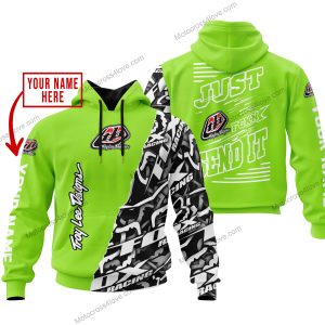PREMIUM MX - LIMITED EDITION JUST FCKN GONNA SEND IT - CUSTOM NAME - TROY LEE DESIGNS - GREEN 1