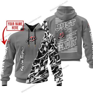 PREMIUM MX - LIMITED EDITION JUST FCKN GONNA SEND IT - CUSTOM NAME - TROY LEE DESIGNS - GREY