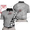 PREMIUM MX - LIMITED EDITION JUST FCKN GONNA SEND IT - CUSTOM NAME - TROY LEE DESIGNS - GREY - POLO SHIRT