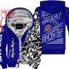 PREMIUM MX - LIMITED EDITION JUST FCKN GONNA SEND IT - CUSTOM NAME - TROY LEE DESIGNS - NAVY - FLEECE ZIP HOOODIE